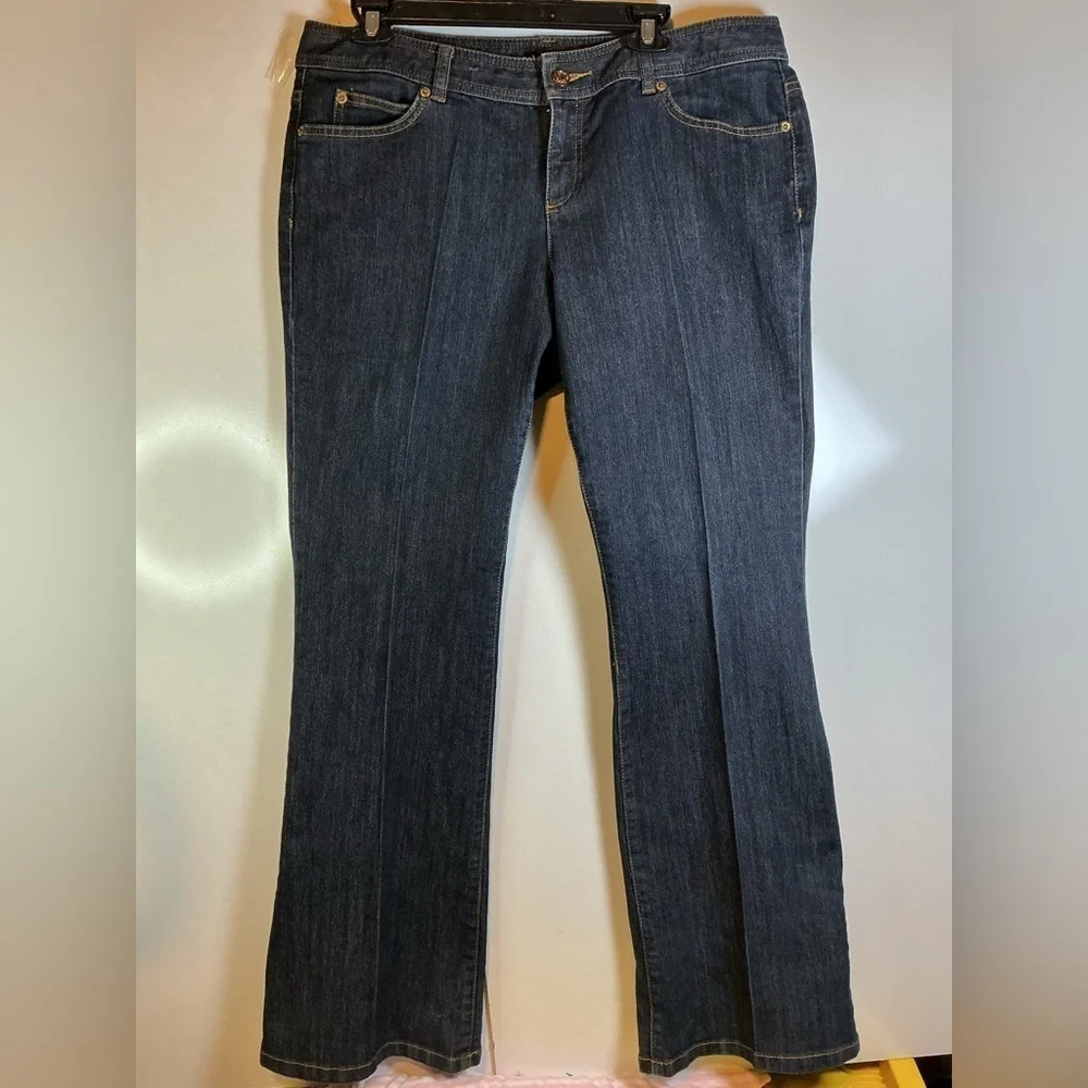 Michael Kors Dark Blue Flare Jeans